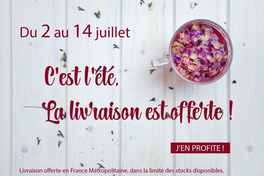 Frais de Port Offerts juillet 2025